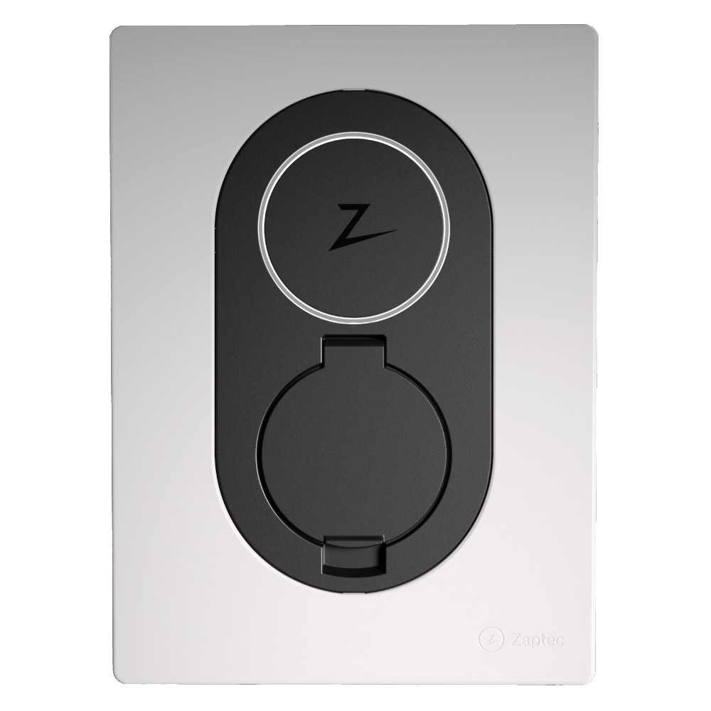 Zaptec GO Wallbox, 22KW, Dose, 4G, Wolkenweiß