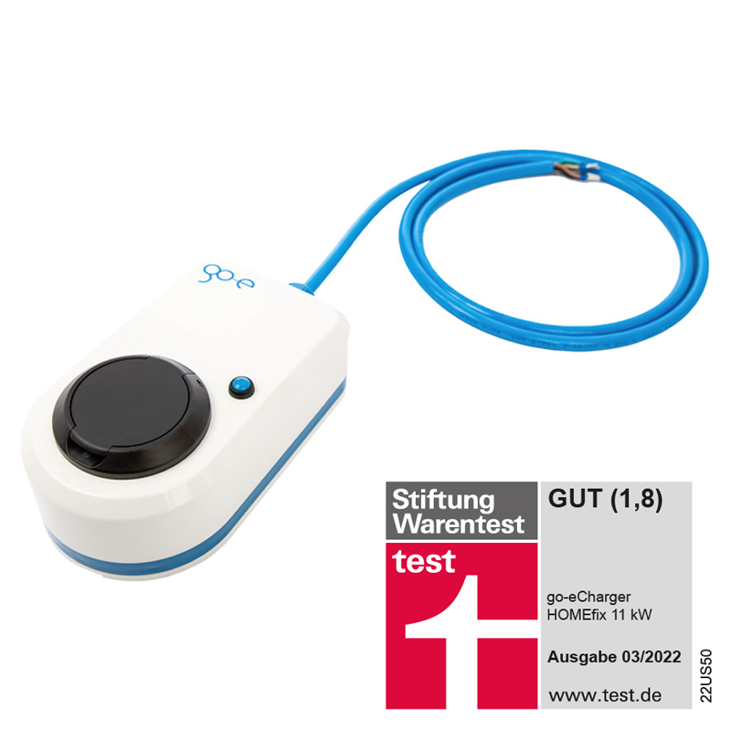 go-eCharger 11 kW HOMEfix Ladestation (förderfähig) - NEUESTE Version
