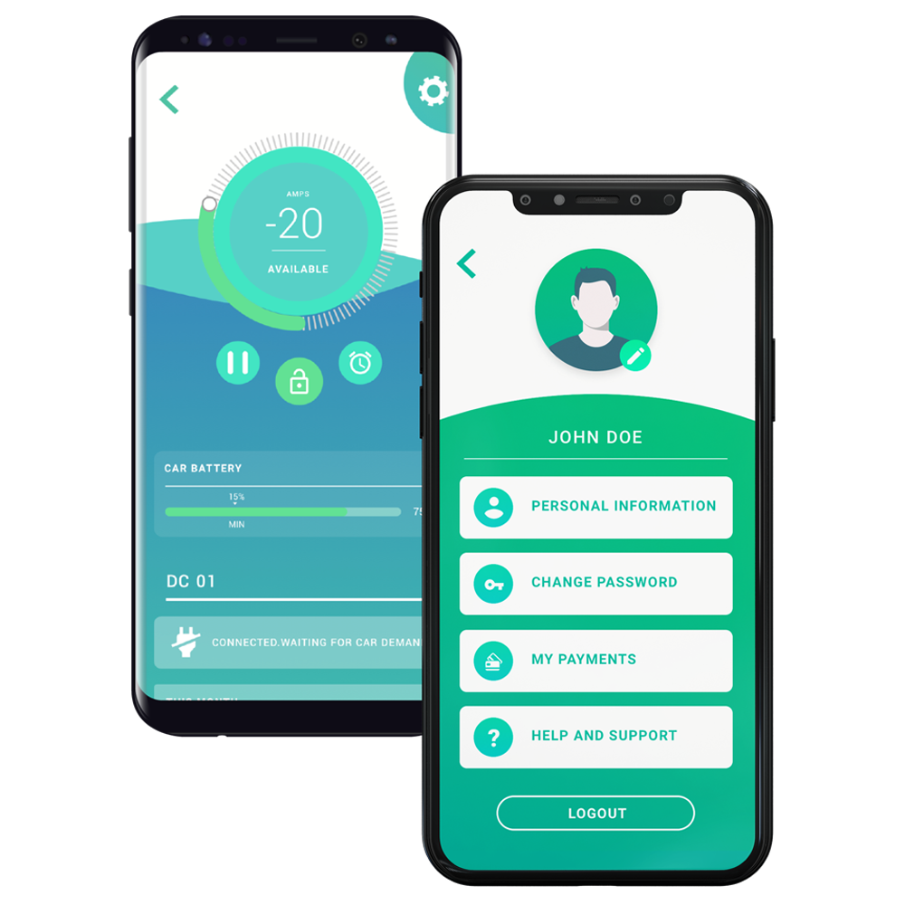 Wallbox Pulsar Plus OCPP Wallbox, Typ 2, 22 kW, 5m, schwarz (PLP1-0-2-4-9-002-C) (förderfähig)