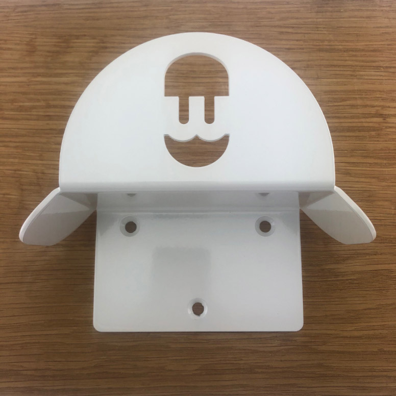 Wallbox Kabel Halterung weiß