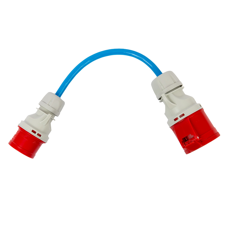 go-e Adapter 22 kW HOME+ auf CEE rot 16 A