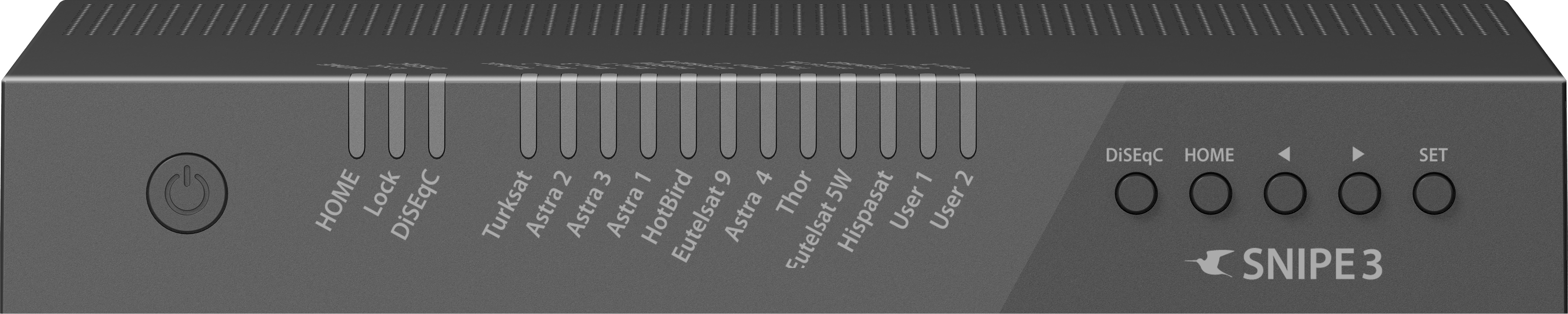 Selfsat SNIPE V3 - White Line - Single - Vollautomatische Satelliten Antenne mit GPS-Modul