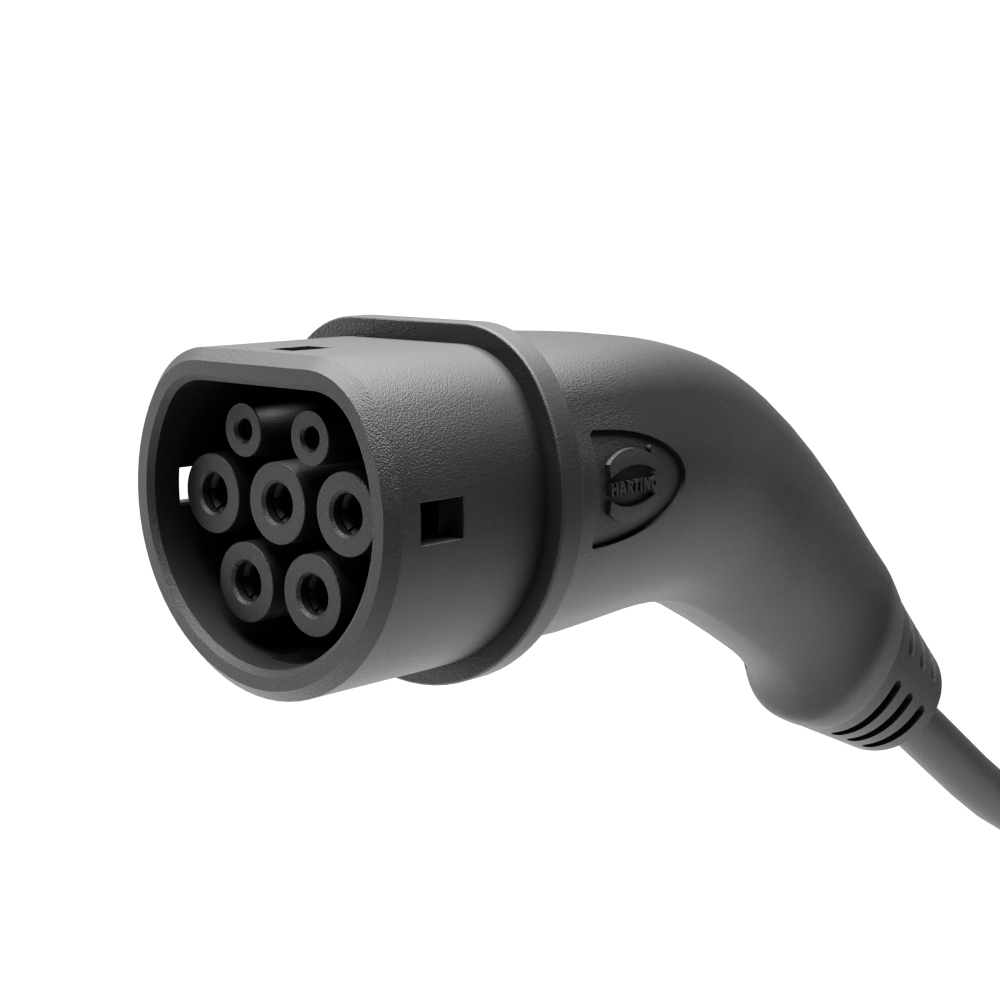 Wallbox Pulsar Plus Wallbox, Typ 2, 11 kW, 5m, schwarz (PLP1-0-2-3-3-002-C) (förderfähig)