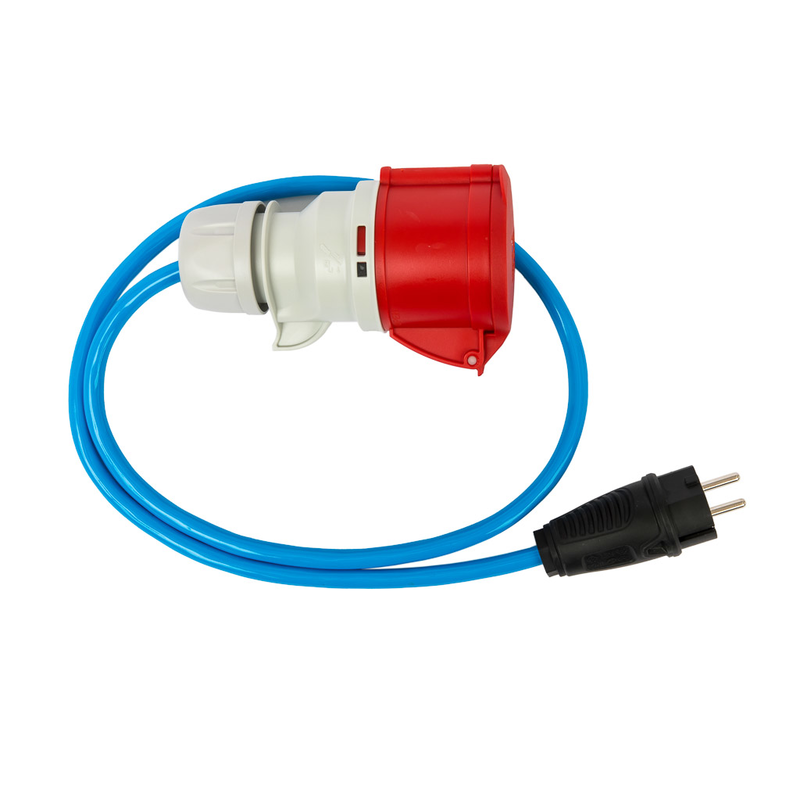 go-e Adapter 22 kW HOME+ auf Schutzkontaktstecker 16 A