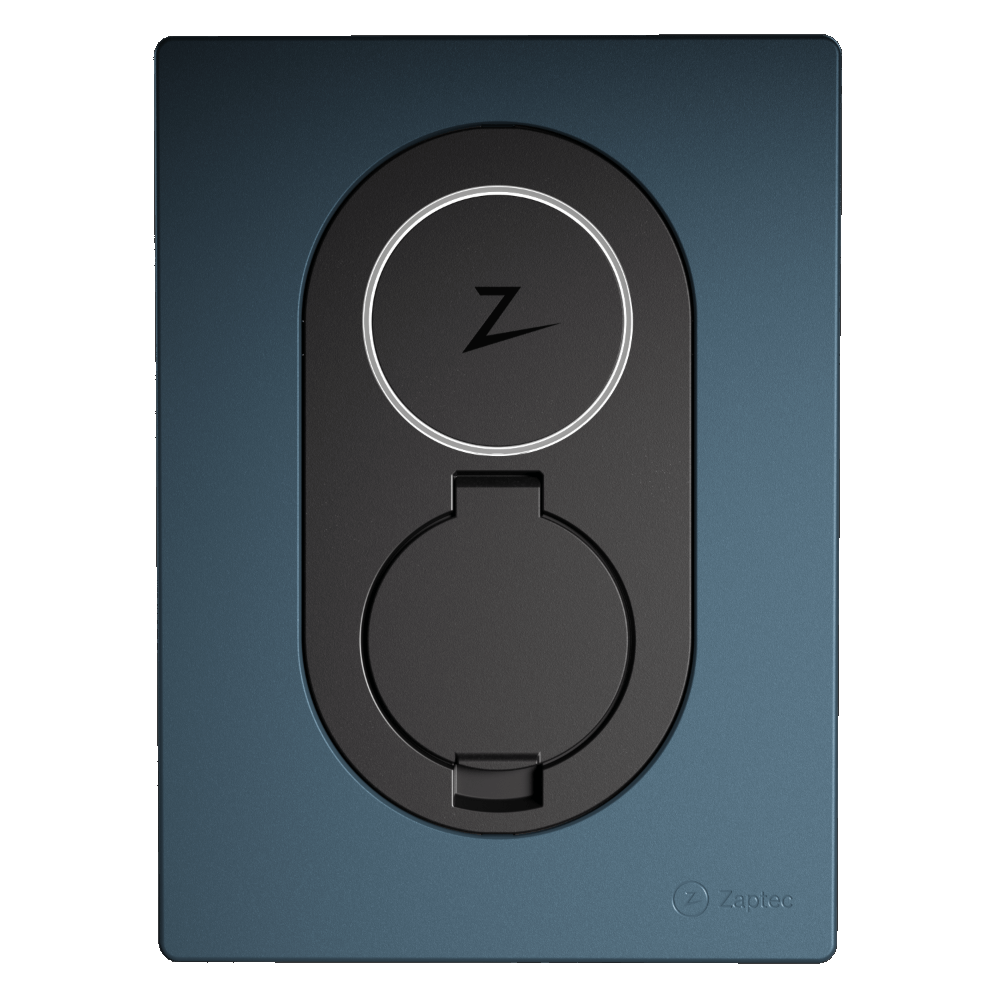 Zaptec GO Wallbox, 22KW, Dose, 4G, Mitternachtsblau