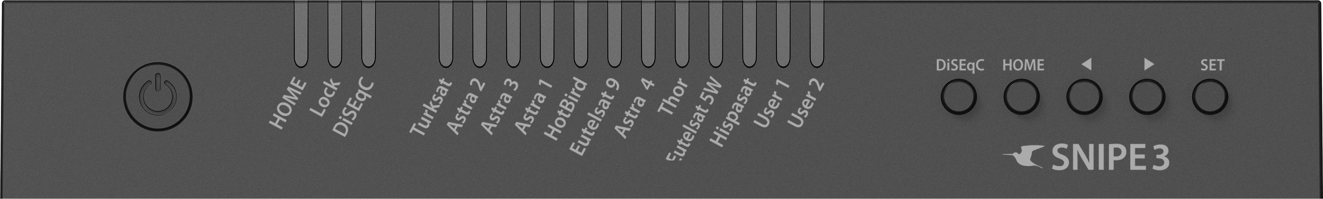 Selfsat SNIPE V3 - White Line - Single - Vollautomatische Satelliten Antenne mit GPS-Modul
